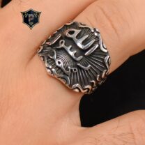 (Mührü Şerif) 925 Ayar Gümüş Erkek Yüzüğü